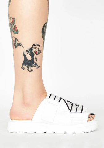 White Authentic JPN Mitel Slides