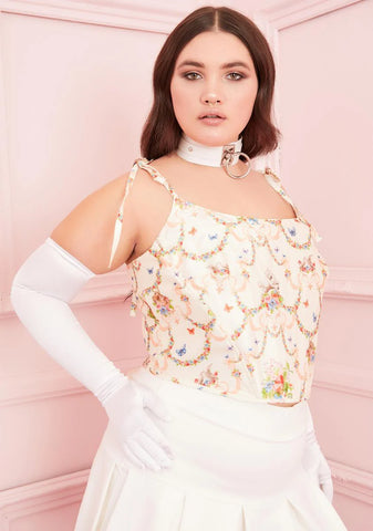 Lux Lush Opulence Corset Top