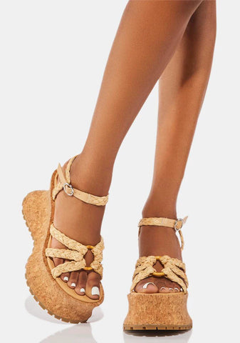 Avoid Pier Pressure Platform Sandals