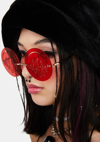 This Heat Circle Sunglasses