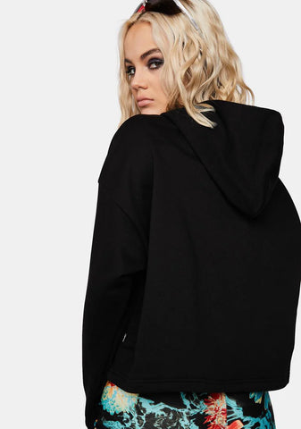 Essentials Cropped Hoodie