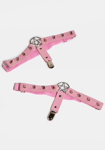 Feline Good Tights & Garters Set