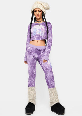 Talking To The Moon Crop Top