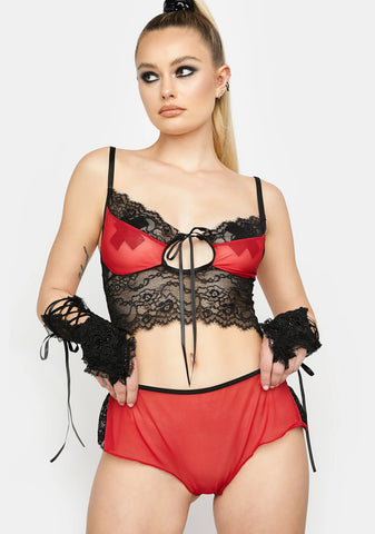 Pay With Compliments Lingerie Set