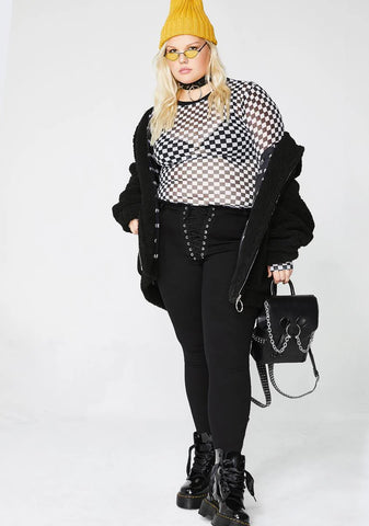 Bad Mannerz Lace-Up Pants