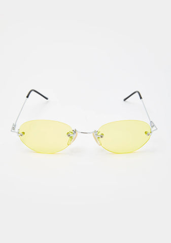 Yellow Remi Sunglasses