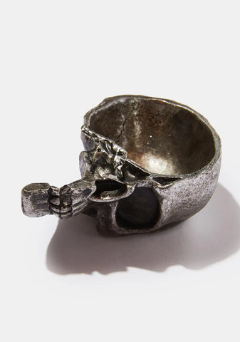 Half Skull Trinket Dish