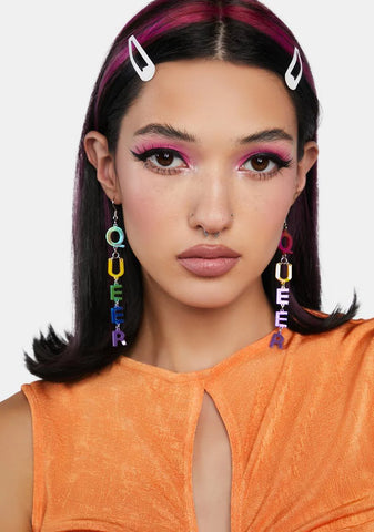 Queer Life Rainbow Earrings