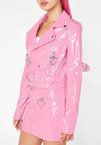 Mad Sass Patent Jacket