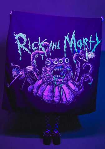 Raising Gazorpazorp Black Light Tapestry