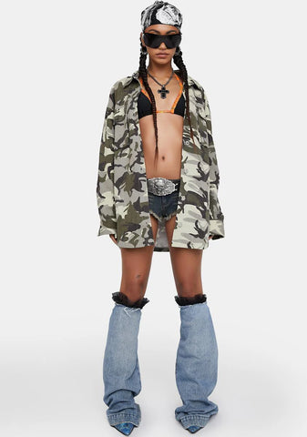 Declassified For You Camo Jacket