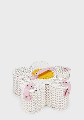 Daisy Me Rollin' Picnic Basket