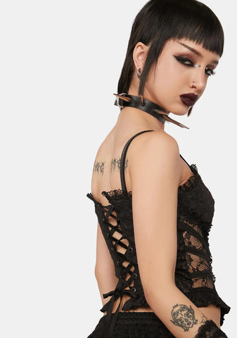 Lace Corset Top