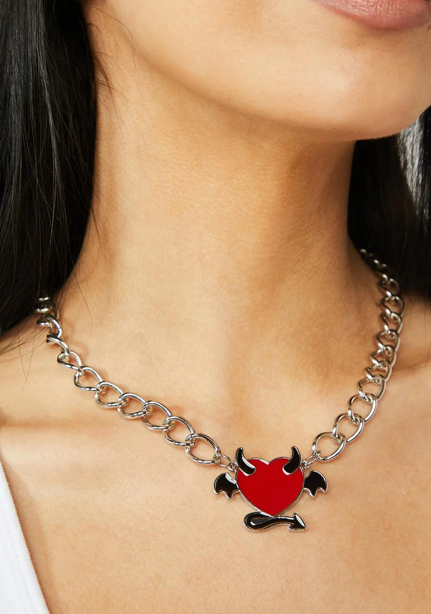 Naughty By Nature Heart Necklace
