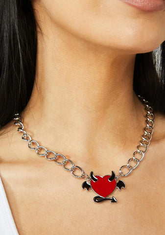 Naughty By Nature Heart Necklace