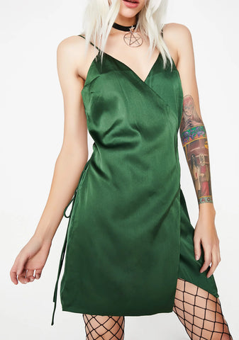 Emerald City Wrap Dress