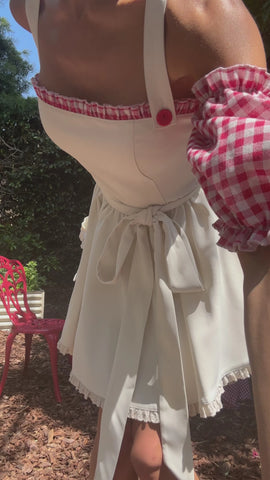 Mama Mia Apron Mini Dress