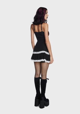 Holy Devious Doll Knit Mini Dress