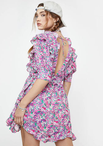 Katarina Floral Mini Dress