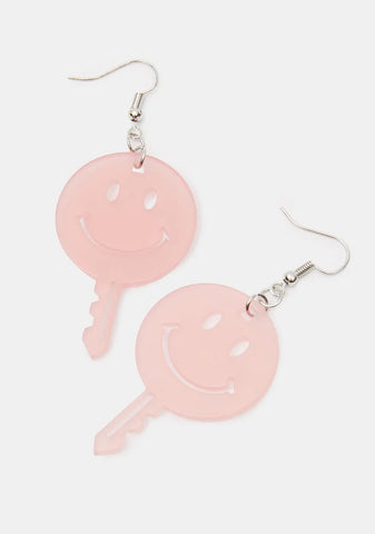 Sweet High Key Happy Drop Earrings