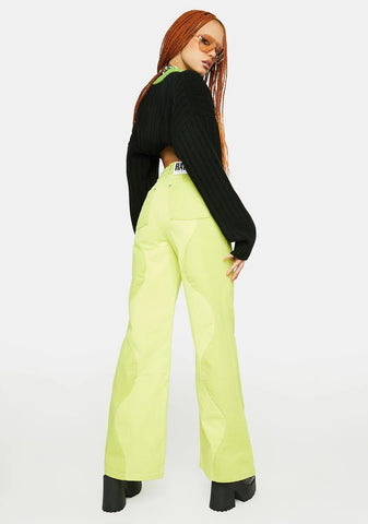 Neon Underworld Wide Leg Jeans