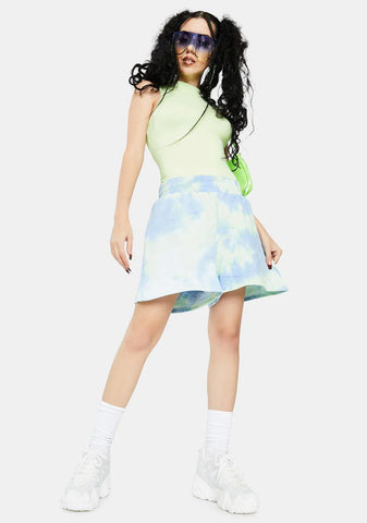 Blue Lincoln Track Shorts