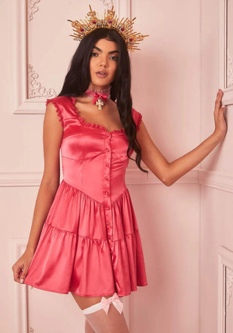 Thinking About You Challis Dress