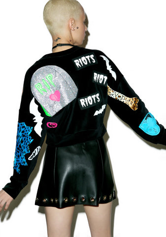 Samantha Spooky Cropped Jumper