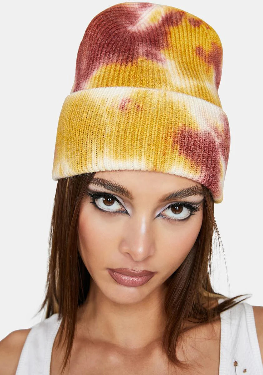 Worth The Effort Tie Dye Beanie