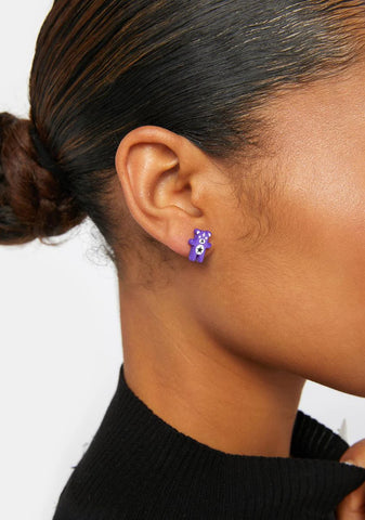 Love Might Hurt Stud Earrings Set