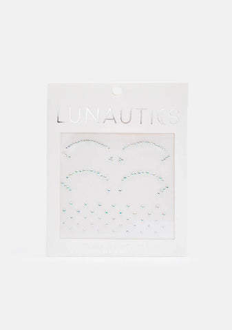 Iridescent Cut Crease Face Jewels