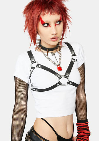 Devilish Deceit Harness Graphic Tee