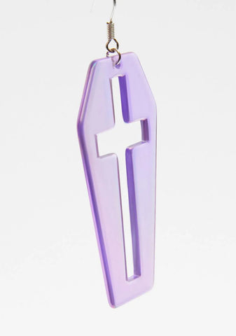 Cross My Mind Drop Earrings