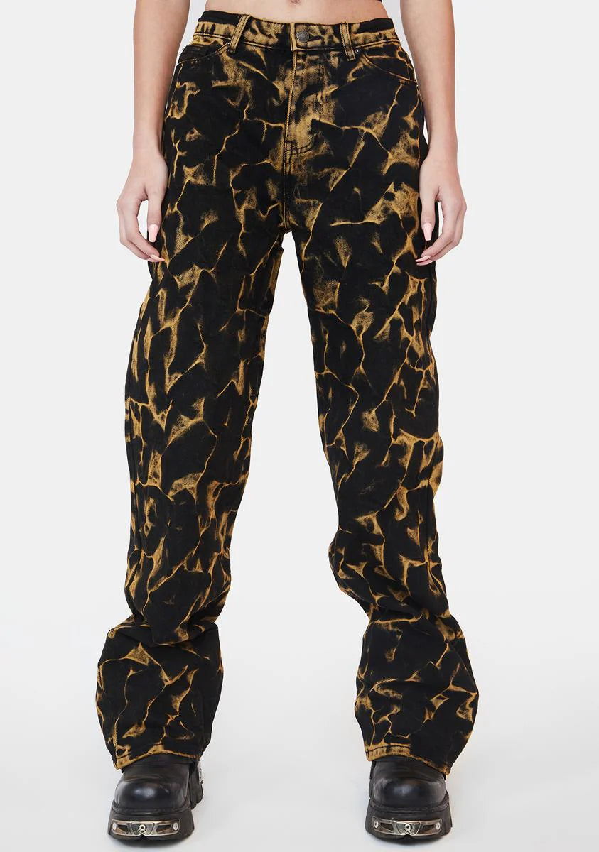 Hypnotic Tie Dye Jeans