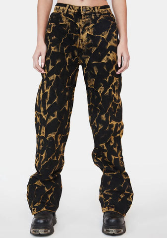 Hypnotic Tie Dye Jeans