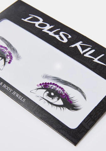 Amethyst Aura Purple Eye Gems