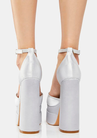 Too Late Now Platform Heels