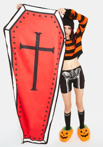 Red Coffin Beach Towel