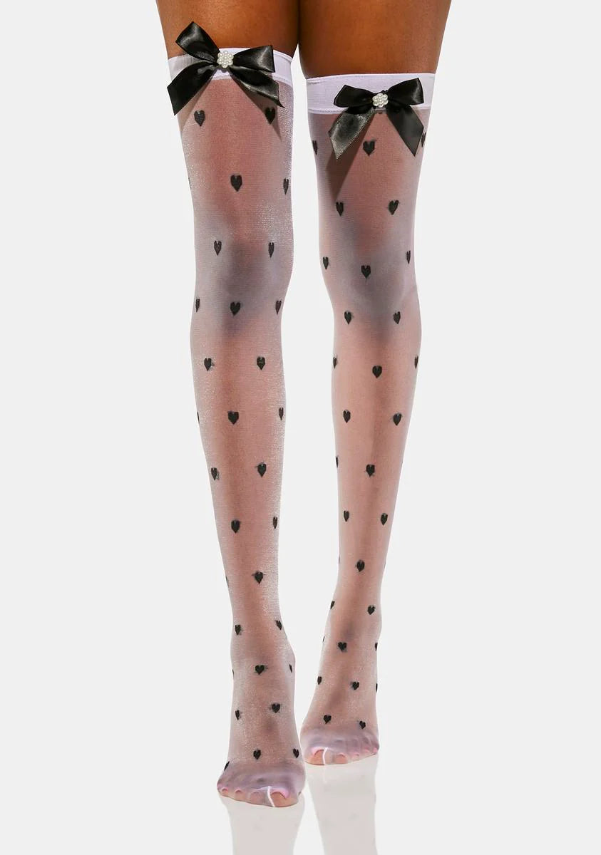 Angel Sprint My Heart Thigh Highs