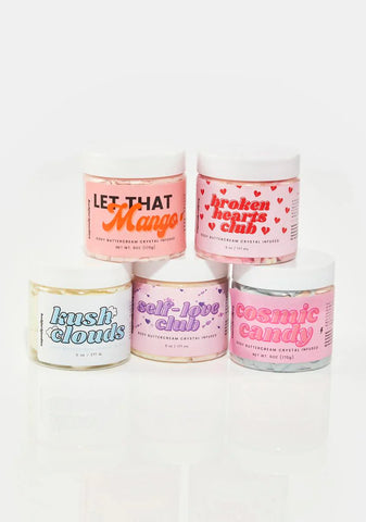 Let That Mango Crystal Infused Body Buttercream