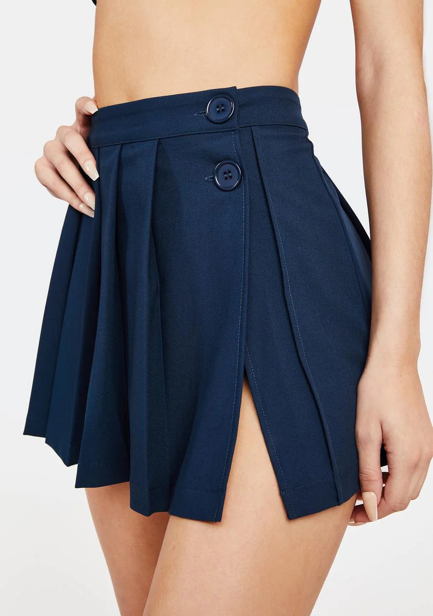 Playing The Field Pleated Skirt