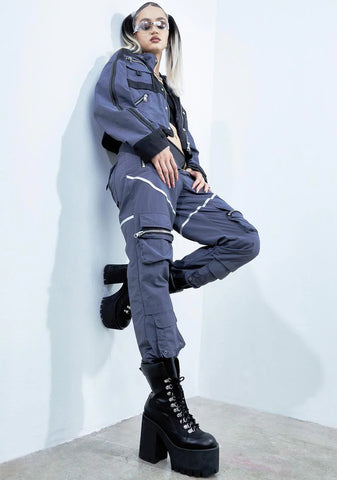 Lead The Pack Nylon Cargo Pants