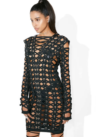 Valkyrie Caged Bodycon Dress