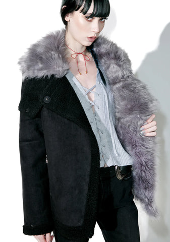 Twice As Nice Faux Fur Jacket