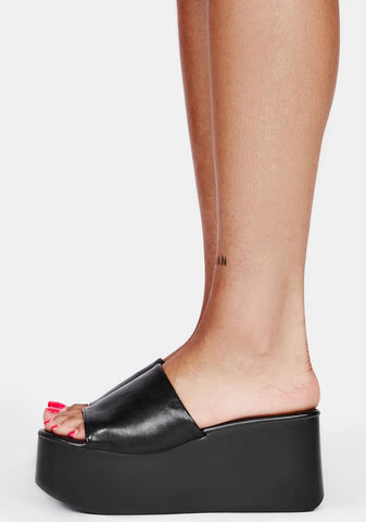 Strutting Through Life Platform Sandals