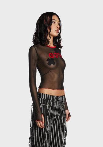 Easy To Read Mesh Top