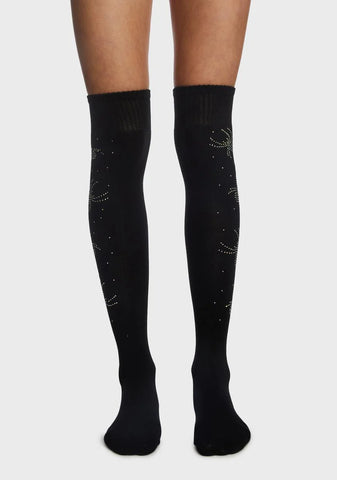 Creeped Out Knee High Socks