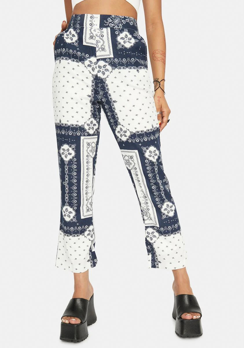 Navy Multi Pants