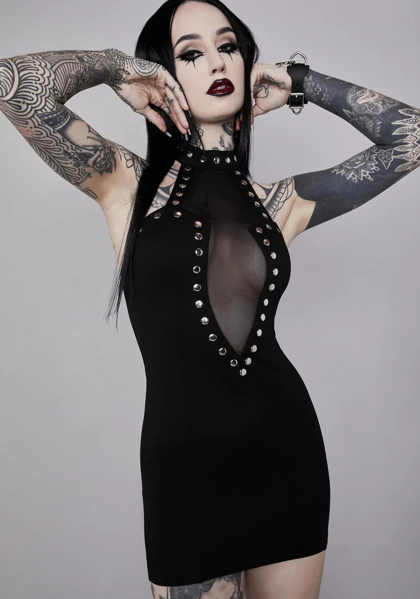 Metal Rebel Mini Dress