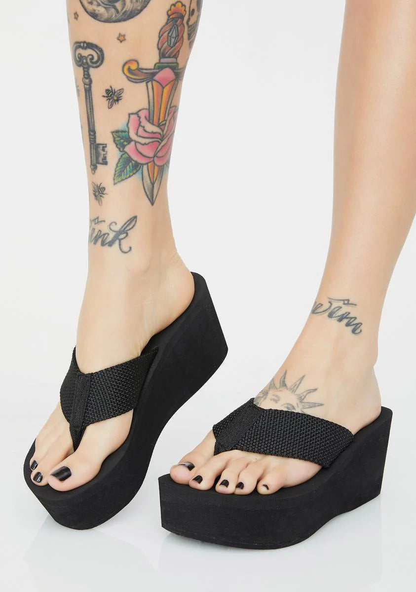 Spirit Walker Platform Sandals